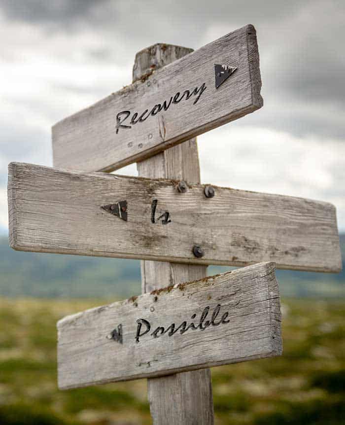 Recovery signpost