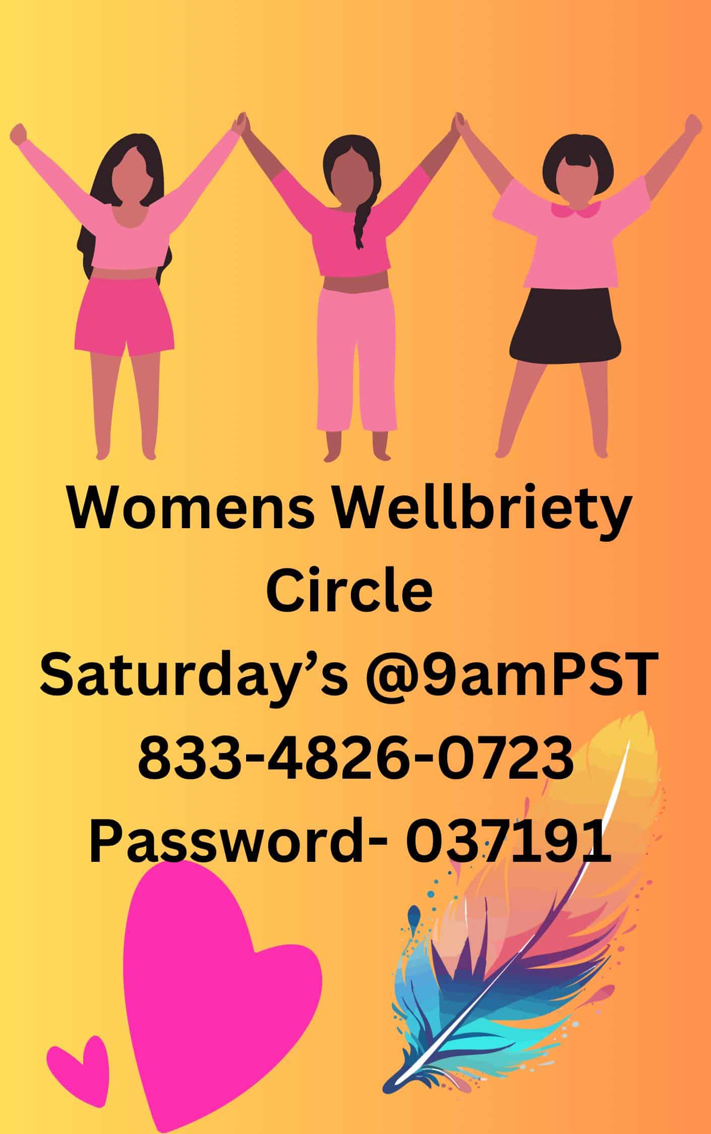 02-2024 Wellbriety.Online New womens Wellbriety Sat flyer #2 Mothers of Tradition