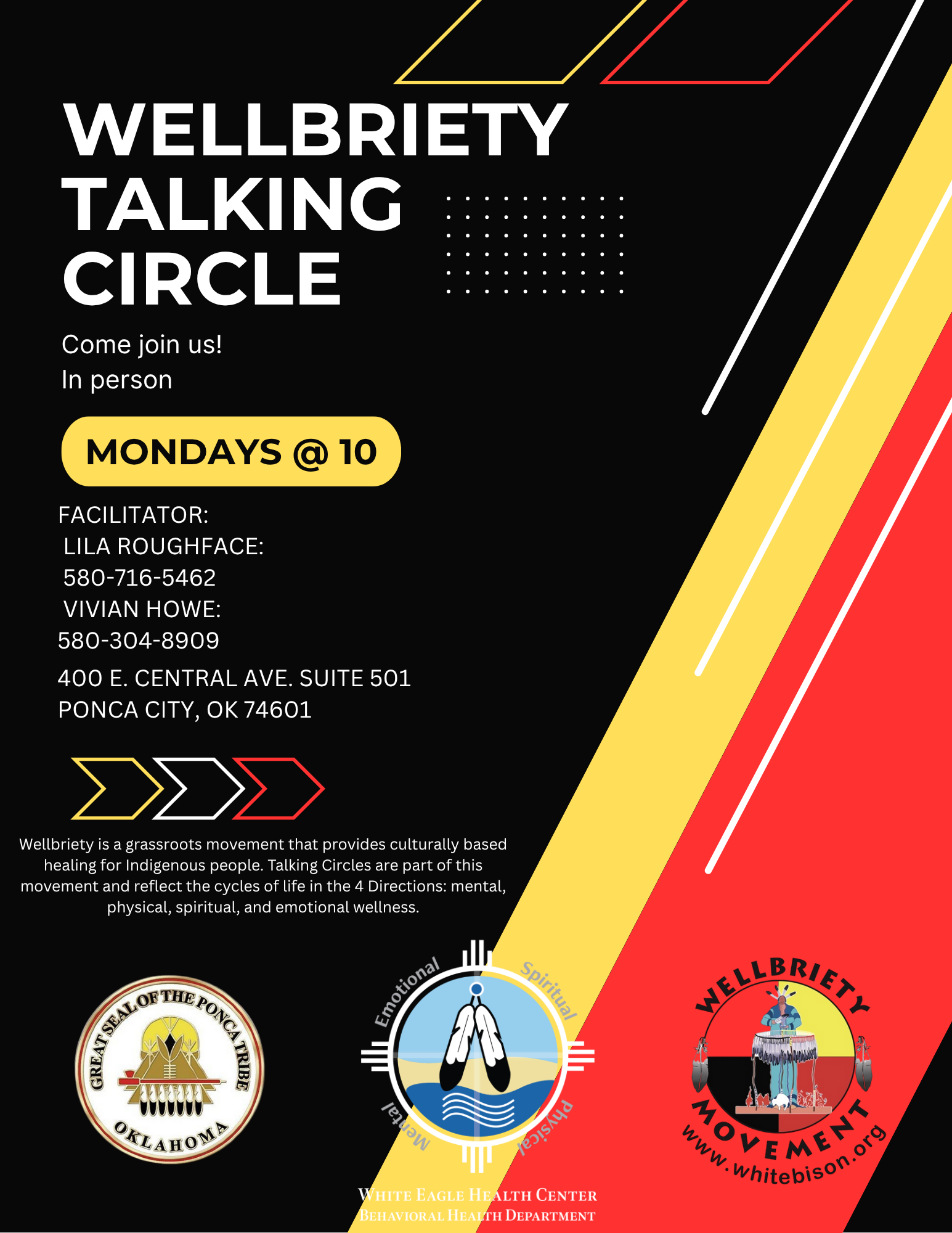 07-2025 White Eagle Health Center Talking Circle Mothers of Tradition