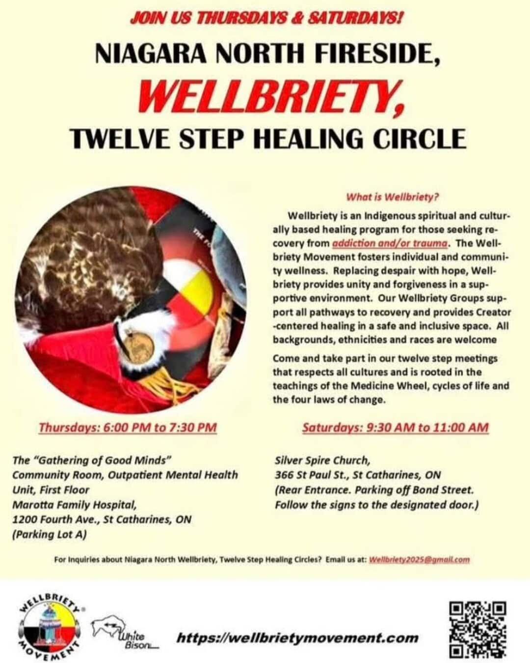 10-2025 Niagara North Fireside Wellbriety Mothers of Tradition